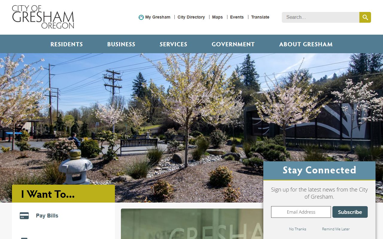 Gresham marriage license city website