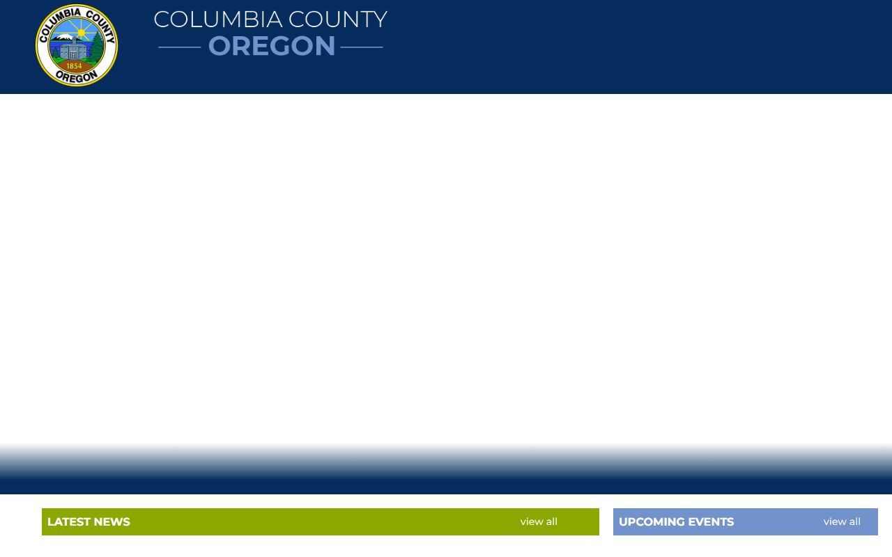 Columbia County official website for marriage license information